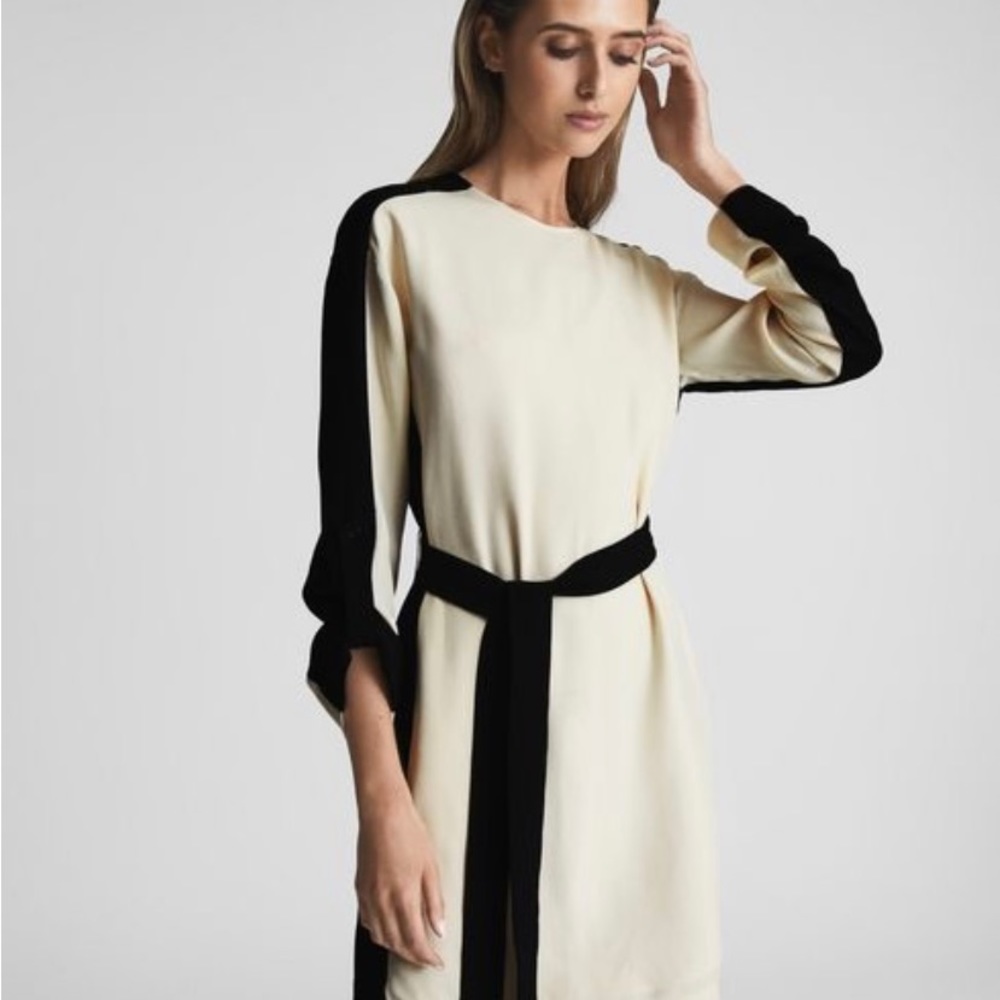 Reiss NWT colourblock dress